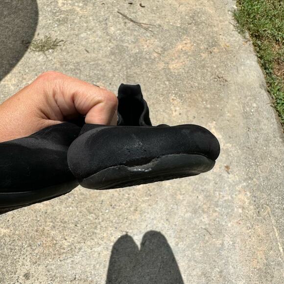 Arche Laius Ballerina Flat in Black Nubuck Suede Size 39 / US 9 - Picture 6 of 11